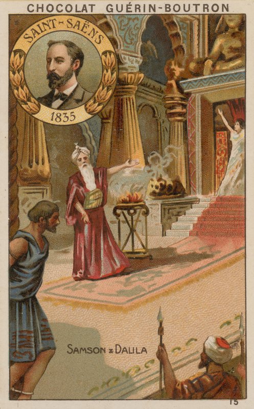 Saint-Saëns, Sansón y Dalila de French School
