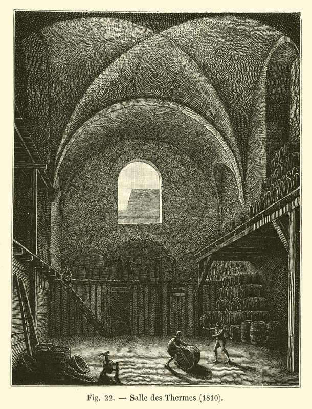 Sala de los Baños, 1810 de French School