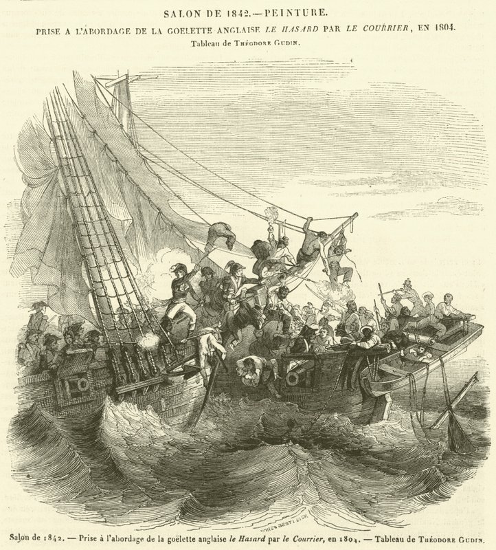 Salón de 1842, Prise a l