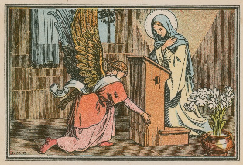 Escena de la vida de Jesús de French School