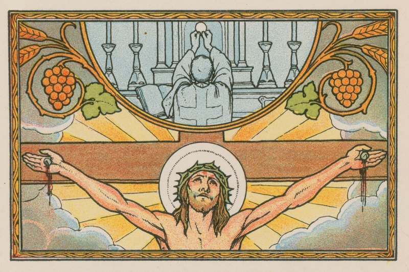 Escena de la vida de Jesús de French School