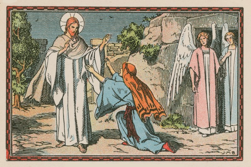 Escena de la vida de Jesús de French School