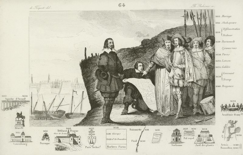 Asedio de La Rochelle, Francia, 1627-1628 de French School