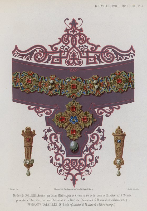 Joyería de plata de French School