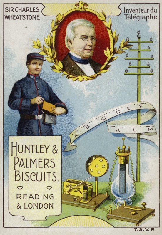 Sir Charles Wheatstone, científico e inventor inglés de French School