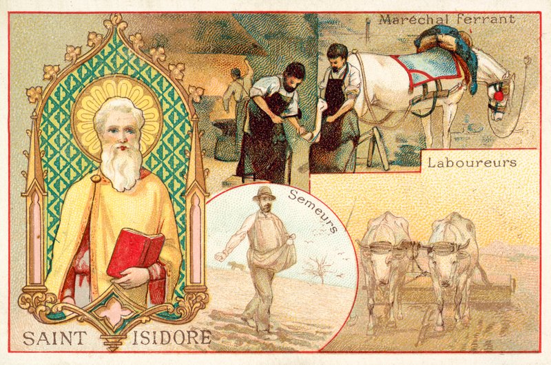 San Isidoro, patrón de los agricultores y jornaleros de French School