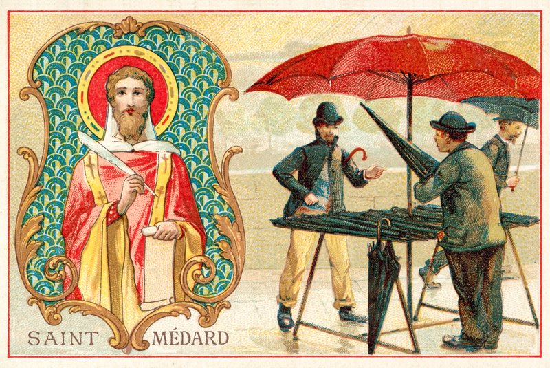 San Medardo, patrón del clima de French School