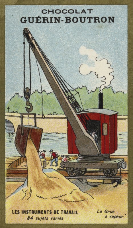 Grúa de vapor de French School