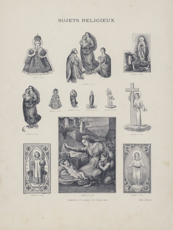 Sujets Religieux de French School