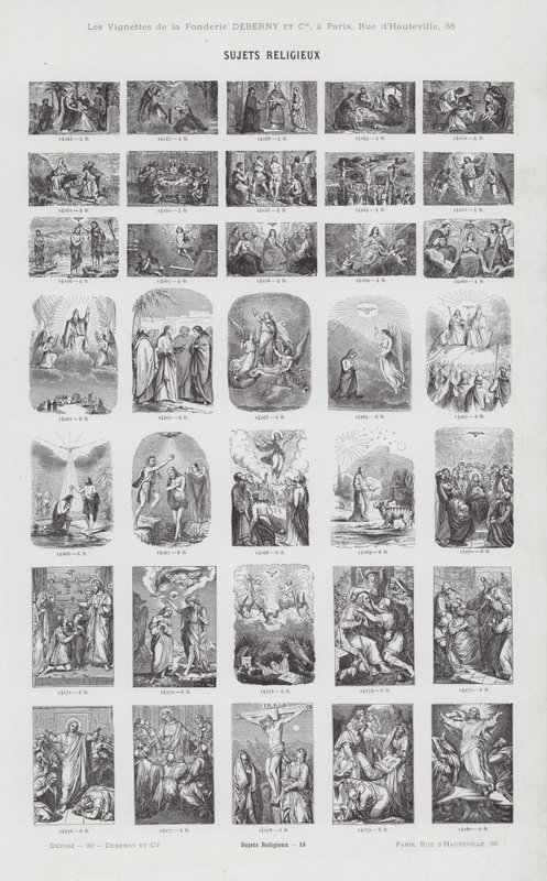 Temas Religiosos de French School