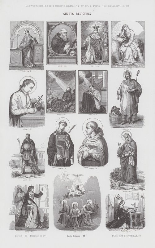 Temas religiosos de French School