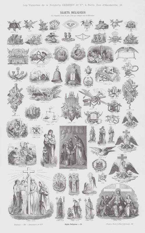 Temas religiosos de French School
