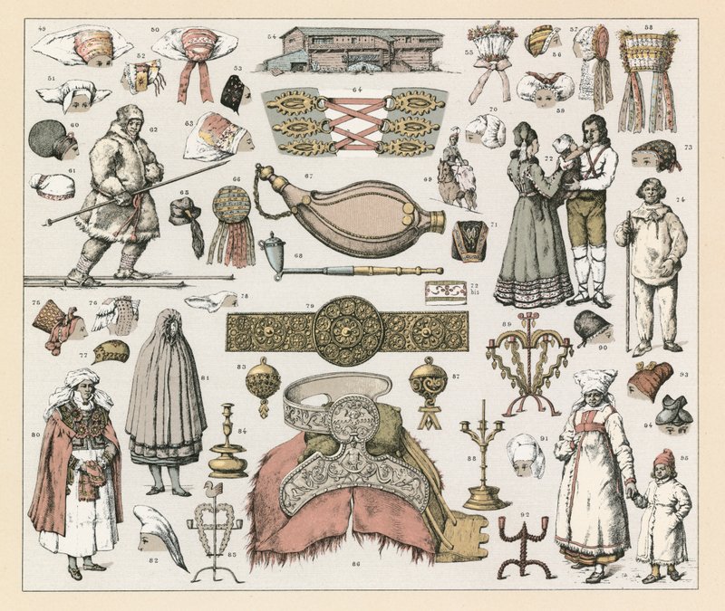 Traje sueco de French School