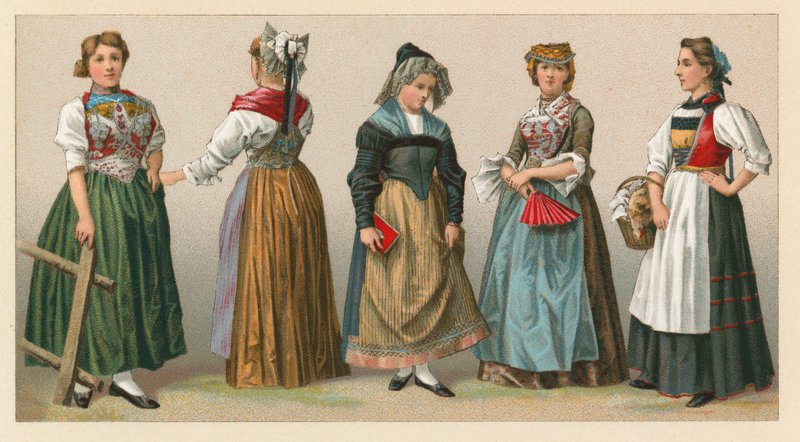 Traje suizo de French School