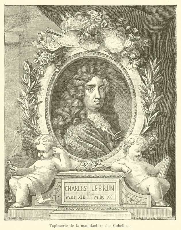 Tapicería de la manufactura de los Gobelinos de French School