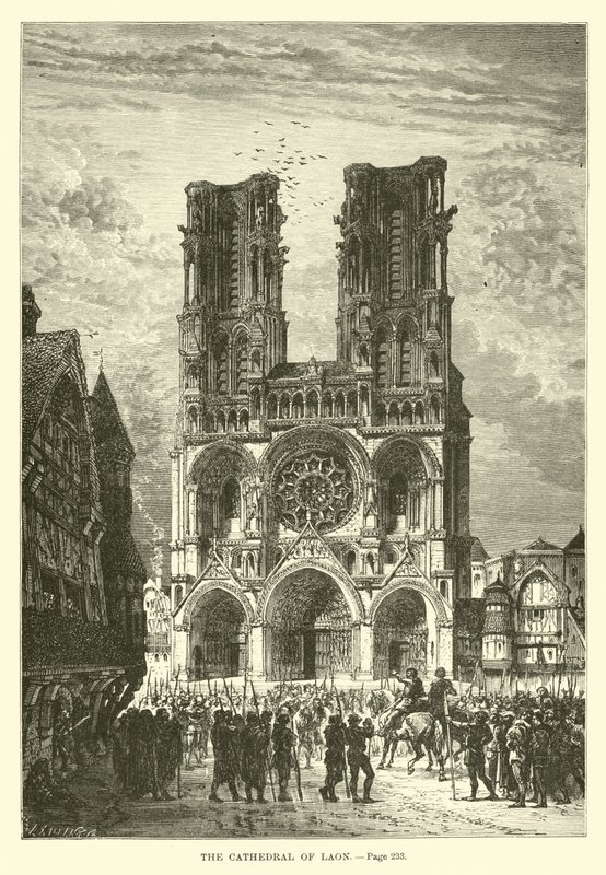 La Catedral de Laon de French School