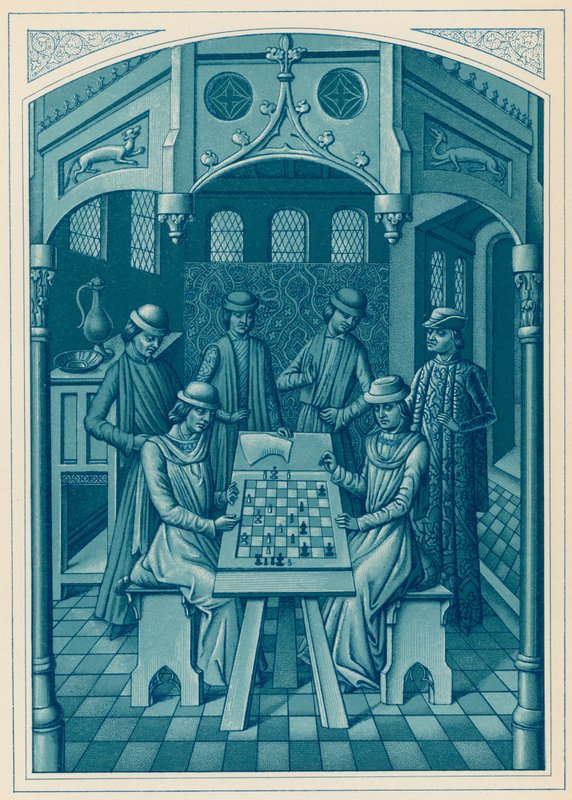 Los jugadores de ajedrez de French School