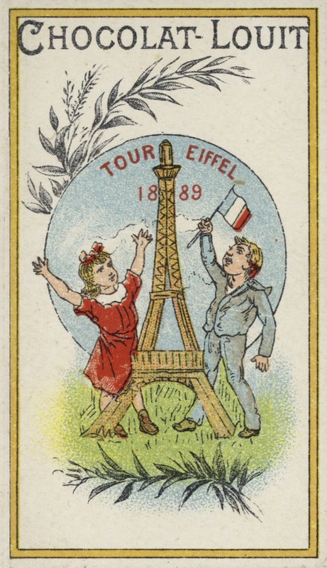 La Torre Eiffel, 1889 de French School