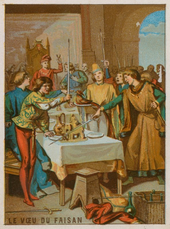 La fiesta del voto del faisán de French School
