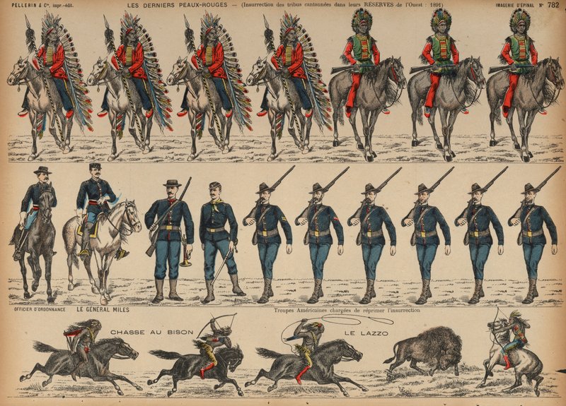 La Danza de los Espíritus, levantamiento de los Lakota Sioux de French School