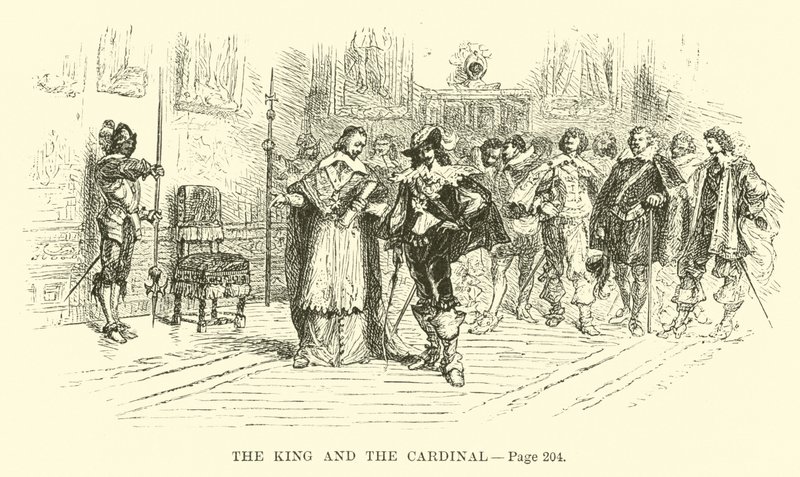 El Rey y el Cardenal de French School