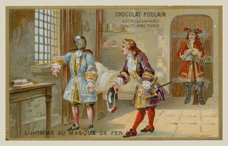 El hombre de la máscara de hierro de French School
