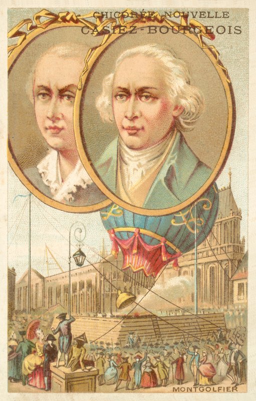 Los hermanos Montgolfier de French School