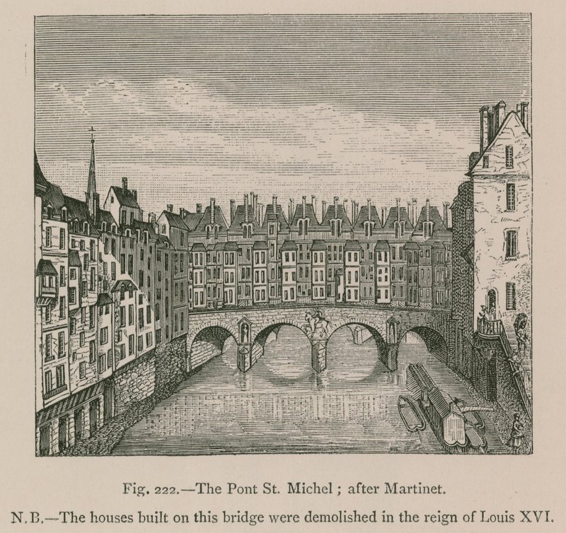 El Pont St. Michel; después de Martinet de French School