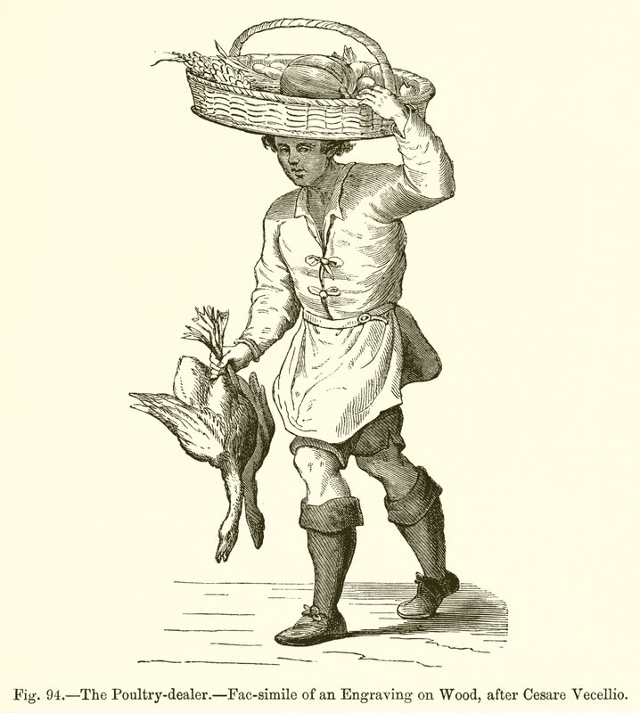 El vendedor de aves de corral de French School