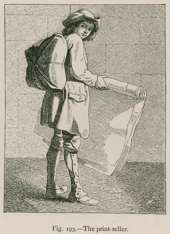 El Vendedor de Grabados de French School