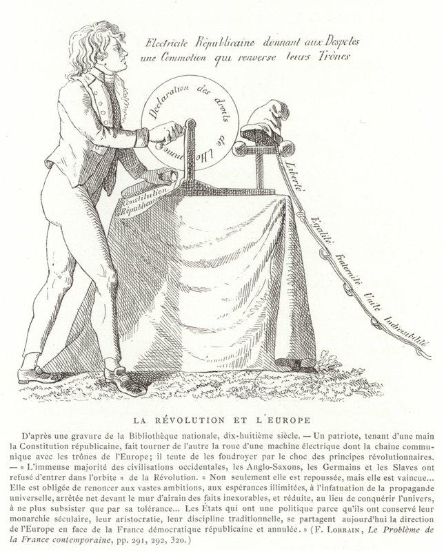 La Revolución y Europa de French School