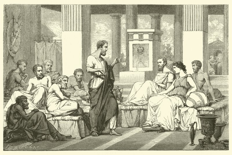 Los siete sabios de la antigua Grecia de French School