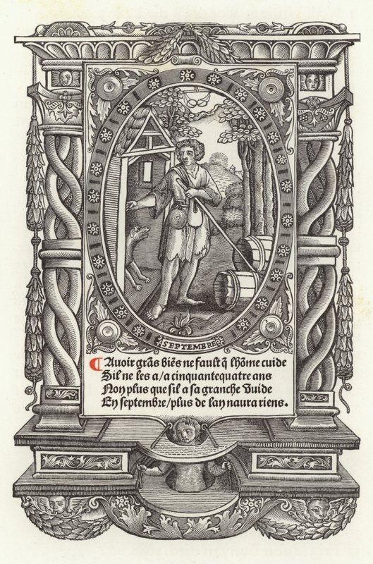 Las doce edades del hombre: septiembre de French School
