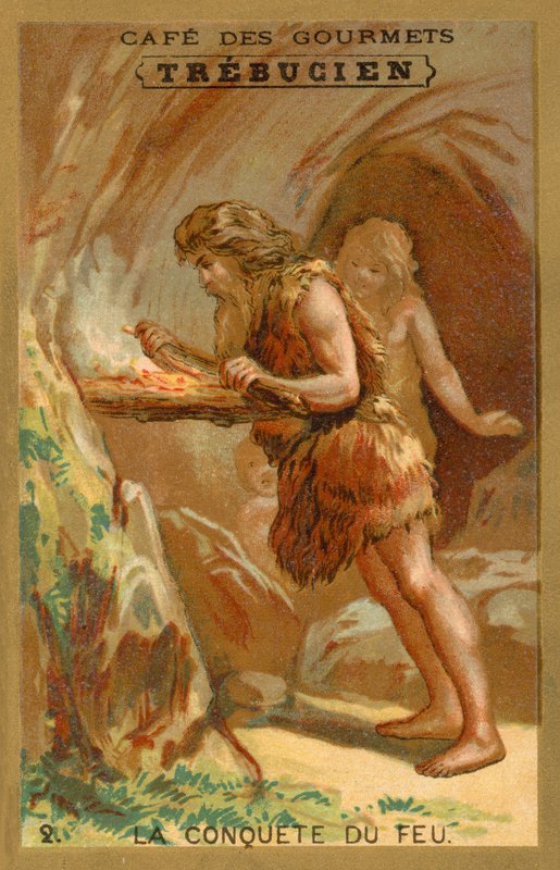 La conquista del fuego de French School