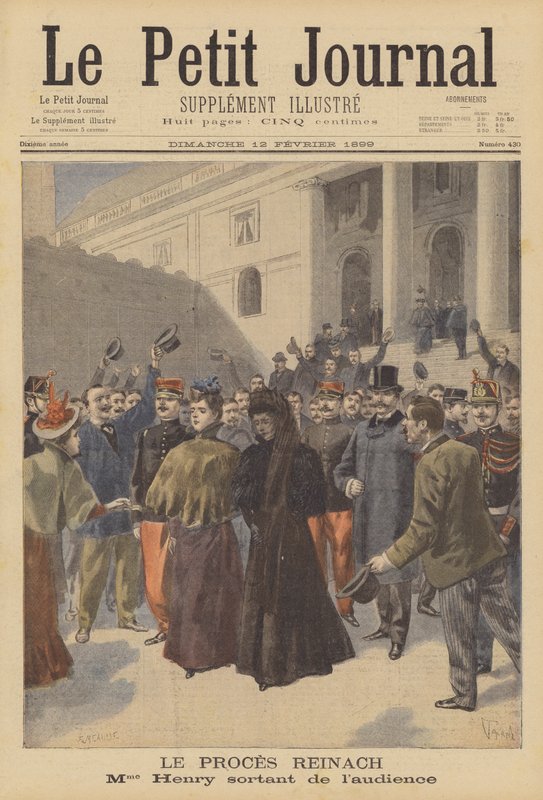 El juicio por difamación de Jules Reinach de French School
