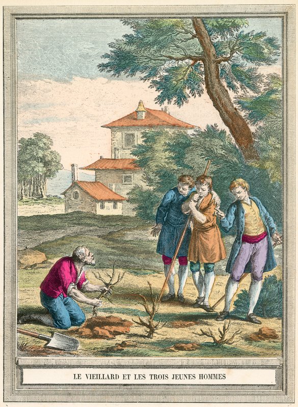 El viejo y los tres jóvenes de French School