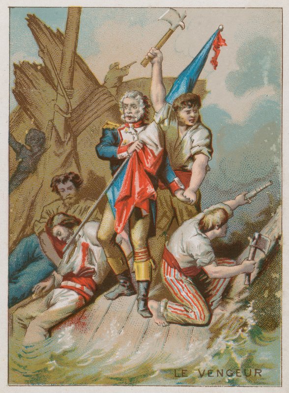 El barco Vengador del Pueblo de French School