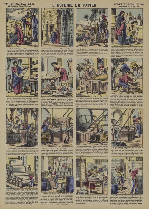 La historia del papel de French School