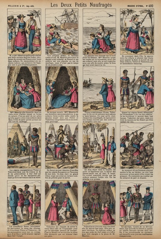 Los dos pequeños náufragos de French School