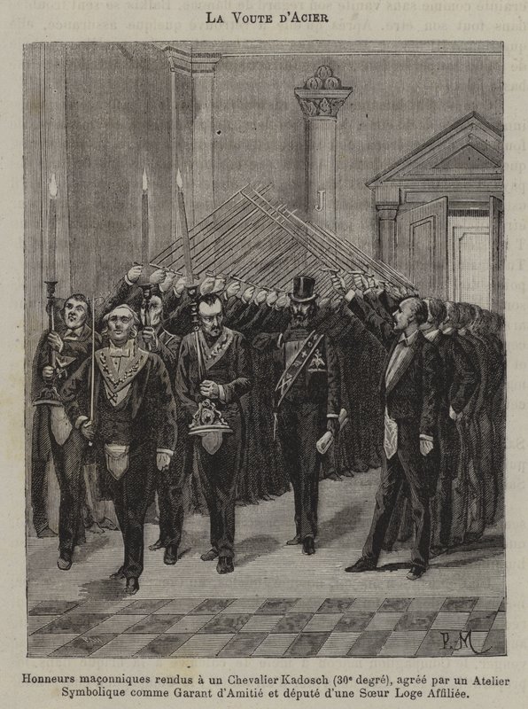 La bóveda de acero (grabado) de French School