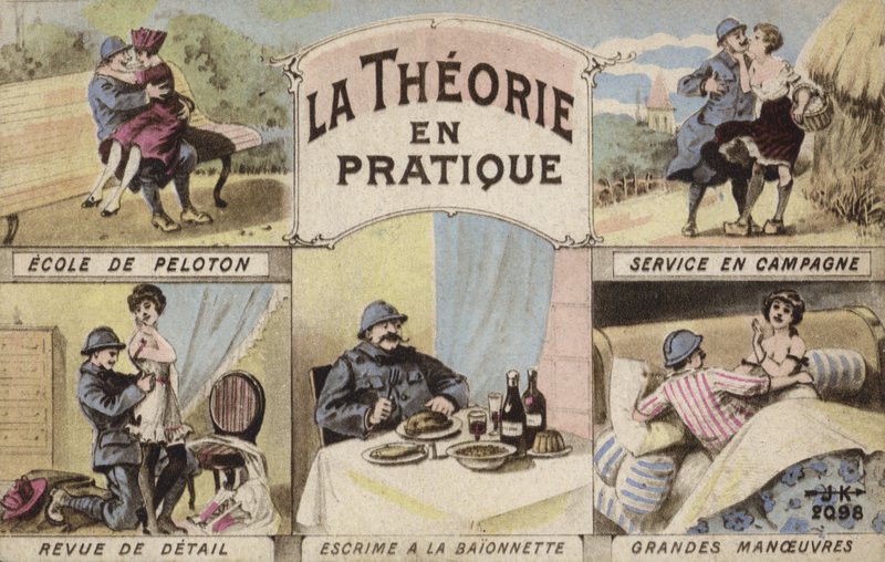 Teoría y práctica, romance y soldadura de French School