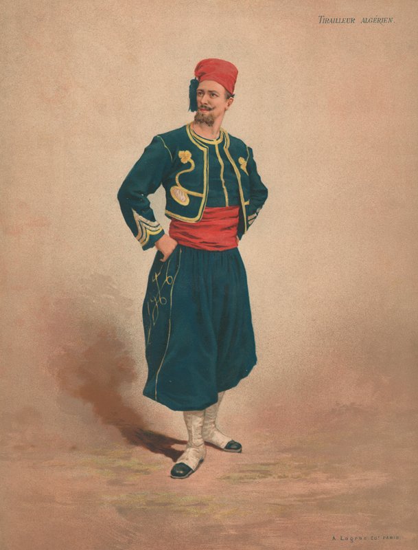 Tirador argelino de French School