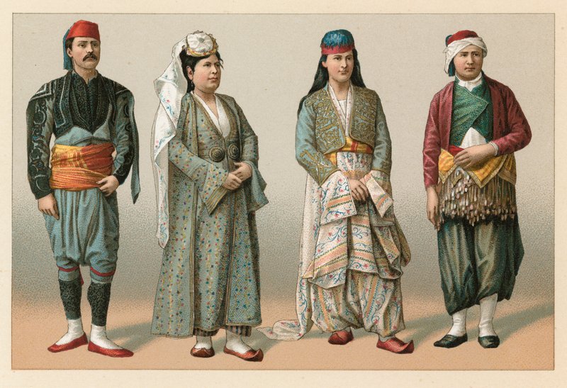 Traje turco de French School