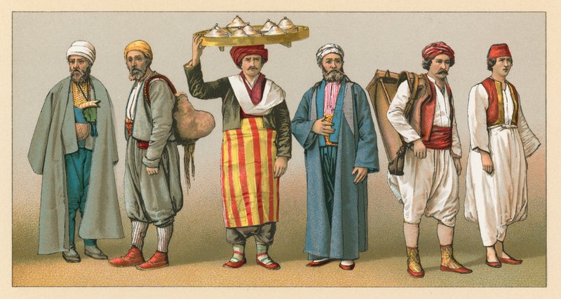 Traje turco de French School