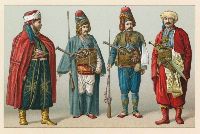 Traje de Turquía de French School