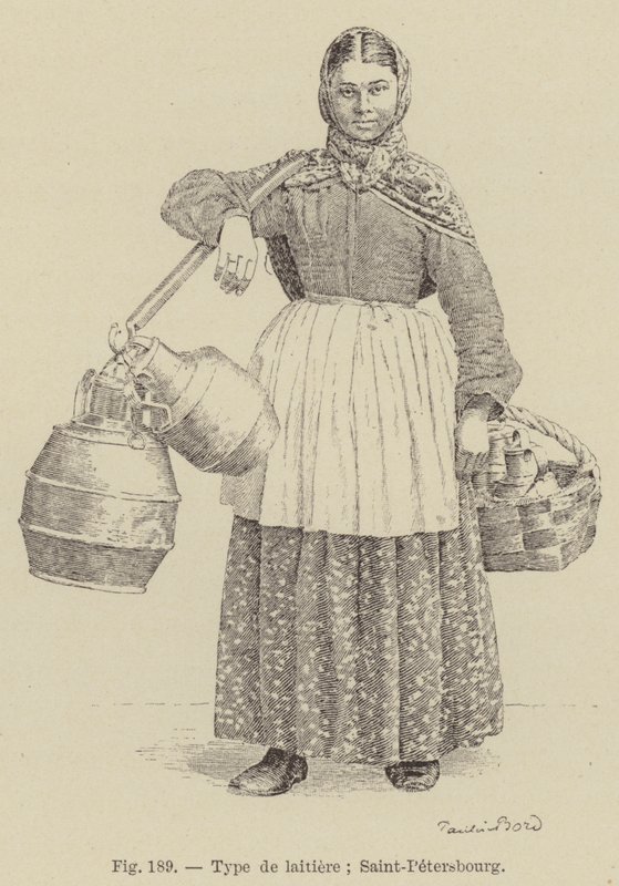 Tipo de lechera; San Petersburgo de French School