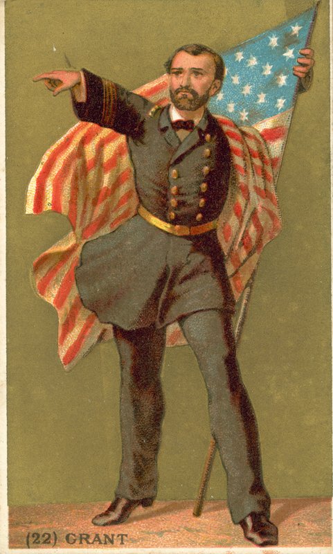 Ulysses S. Grant, soldado y político estadounidense de French School