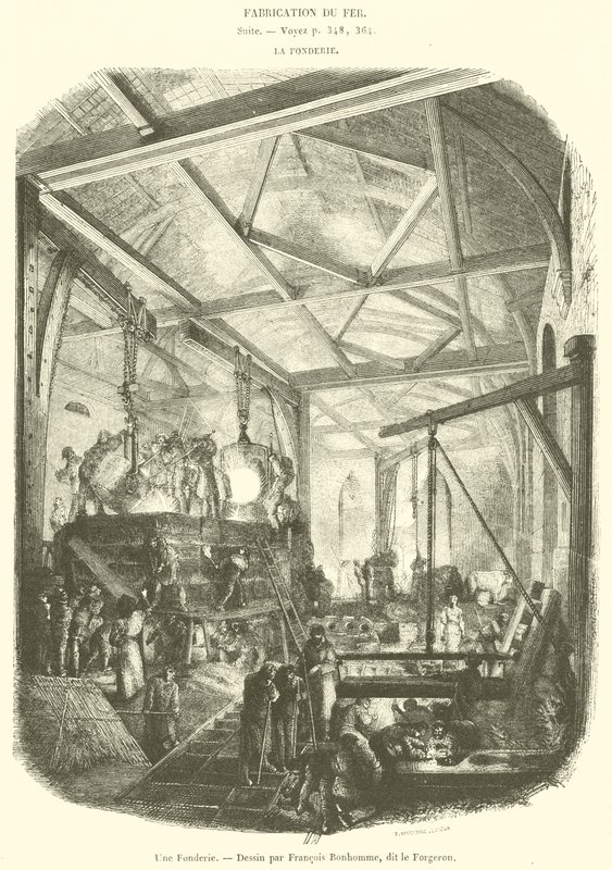Una fundición de French School