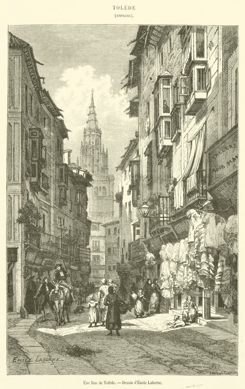 Una Calle de Toledo de French School