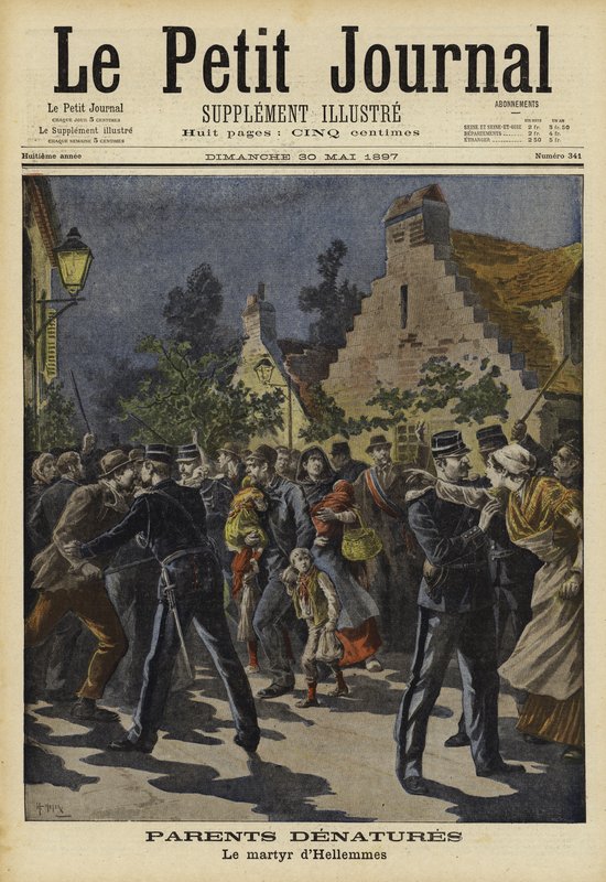Padres antinaturales, Hellemmes, Francia, 1897 de French School